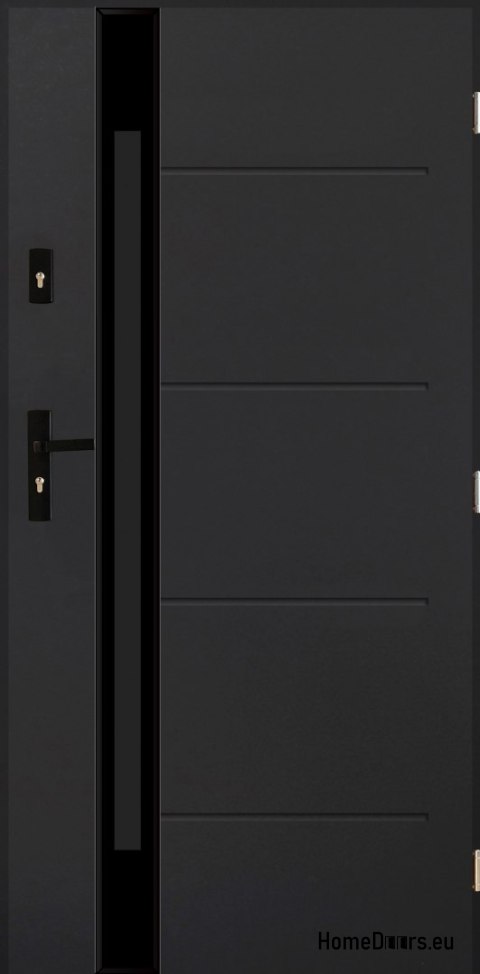 Porte extérieure en acier 72mm Dorado 01 80/90 WARM Porte extérieure en acier 72mm Dorado 01 80/90 WARM