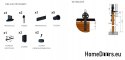Système de porte coulissante IZYDA Loft produit PL