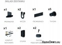 Système de porte coulissante TEMIDA Loft produit PL