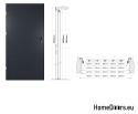 PORTES EXTÉRIEURES TECHNIQUES BULAJ 40mm 70/80/90