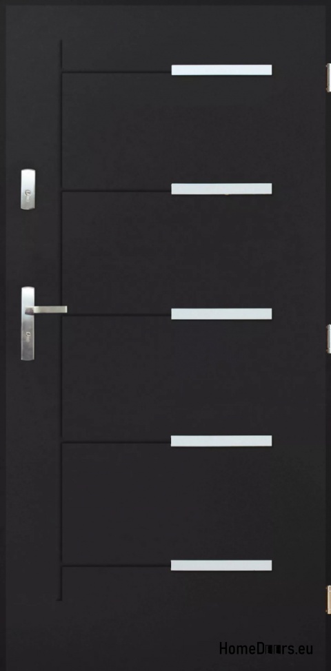 Porte d’entrée extérieure en acier 55mm KANKAN 80 90 Porte d’entrée extérieure en acier 55mm KANKAN 80 90