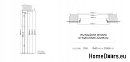 PORTES EXTÉRIEURES STRATUS TOPAZ CR À ÉCONOMIE D’ÉNERGIE DE 68 MM