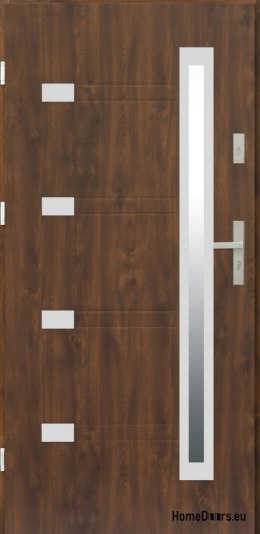 PORTE D’ENTRÉE 56mm JUPITER ZITRON INOX 90