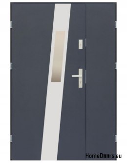 PORTE D’ENTRÉE À DOUBLE BATTANT JUPITER COMO 140