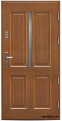 Portes extérieures en bois chêne 75 mm Frej-E3
