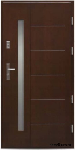 Portes extérieures en bois chêne 82 mm CARLO