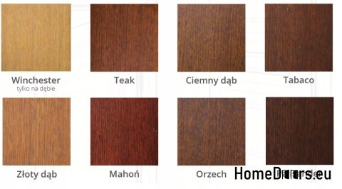 Portes extérieures en bois chêne 82 mm CARLO Portes extérieures en bois chêne 82 mm CARLO