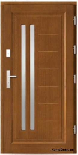 Portes extérieures en bois chêne 82 mm DARIA