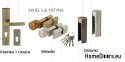 Portes extérieures, chêne bois 82 mm DEMIR