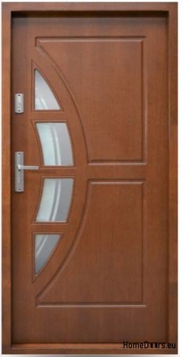 Portes extérieures en bois chêne 82mm PETER