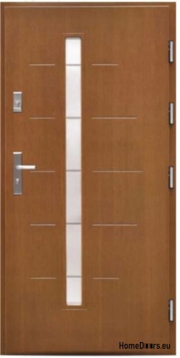 Portes extérieures, pin bois 82 mm ARIE