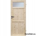 PORTES INTÉRIEURES LUGANO BOIS PIN WC POLI 80