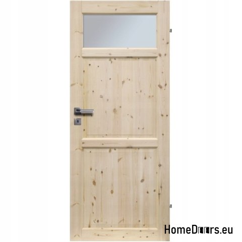 PORTES INTÉRIEURES LUGANO BOIS PIN WC POLI 80