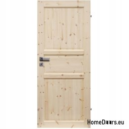 PORTES INTÉRIEURES NORMANDE BOIS PIN MASSIF 70