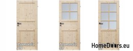 PORTES INTÉRIEURES NORMANDE BOIS PIN MASSIF 70