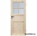 PORTES INTÉRIEURES BOIS DE PIN NORMAND WC 90