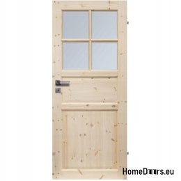 PORTES INTÉRIEURES BOIS DE PIN NORMAND WC 90