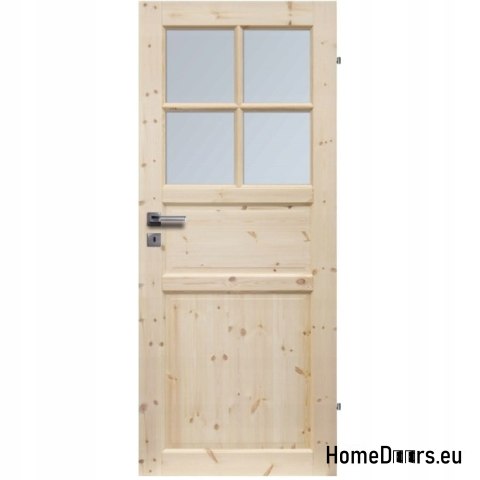 PORTES INTÉRIEURES BOIS DE PIN NORMAND WC 90