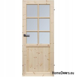 PORTE INTÉRIEURE NORMANDY PINE ROOM 90 VERRE