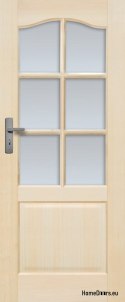 PORTES INTÉRIEURES TRIPLET BOIS PIN CHAMBRE 60