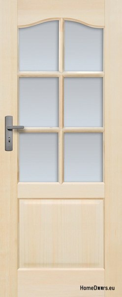 PORTES INTÉRIEURES TRIPLET BOIS PIN CHAMBRE 60