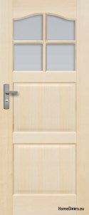 PORTES INTÉRIEURES TRIPLET BOIS PIN WC 60