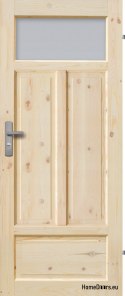 VÉRONE PORTE EN BOIS WC PIN 60