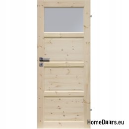PORTES EN BOIS SALLE DE BAIN EN VERRE RADEX LISBONNE 1S 80