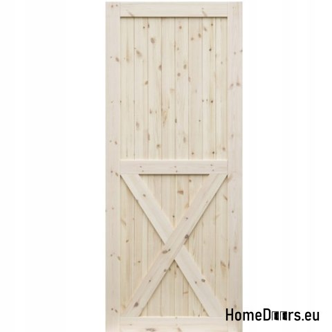 PORTES EN BOIS PIN POLI RADEX LOFT X 70