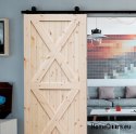 PORTES EN BOIS DE PIN BRUT RADEX LOFT ZZ 60