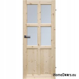PORTES VITRÉES NOUÉES PINE RADEX BERGEN 4S 60