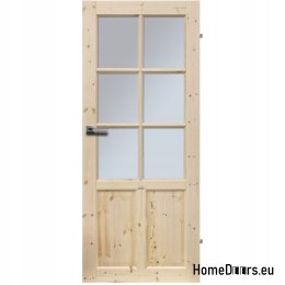 PORTES INTÉRIEURES BOIS DE HÂON PIN WC 60