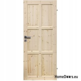 PORTES INTÉRIEURES HÉRON BOIS DE PIN MASSIF 80