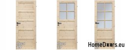 PORTES INTÉRIEURES IŁAWA BOIS DE PIN MASSIF 70