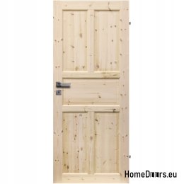 PORTES INTÉRIEURES LONDRES BOIS DE PIN MASSIF 90