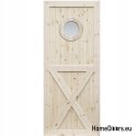 PORTES INTÉRIEURES EN PIN NOUÉ RADEX LOFT OX 60