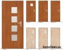 Porte intérieure avec verre pour la chambre TRE 70