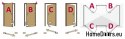 Cadre réglable MDF OR-1, 180-200 mm
