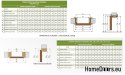 Portes en pin à double vantail n° 17 avec cadre
