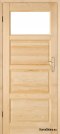 Salle de bain portes en pin MANHATTAN WOOD 60/70/80/90