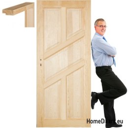 Portes en pin cadre brut STOLGEN FR6 60/70/80/90