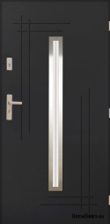 Porte d’entrée de la maison 72mm WENUS 01 80 90