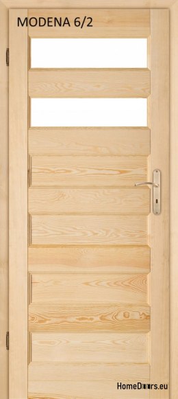 Porte de salle de bain en bois en pin MODENA 60/70/80/90