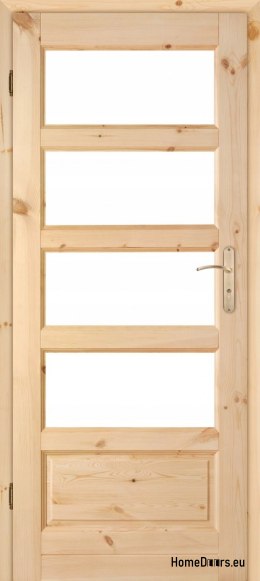 Porte de la chambre nœud en bois MANHATTAN 60/70/80/90