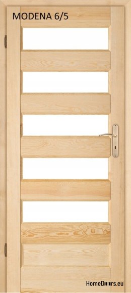Porte chambre en pin en bois MODENA 60/70/80/90