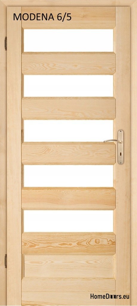 Porte chambre en pin en bois MODENA 60/70/80/90 Porte chambre en pin en bois MODENA 60/70/80/90