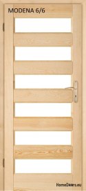 Porte chambre en pin en bois MODENA 60/70/80/90