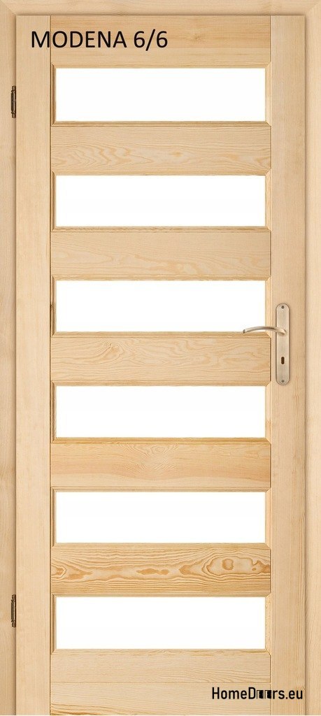 Porte chambre en pin en bois MODENA 60/70/80/90 Porte chambre en pin en bois MODENA 60/70/80/90