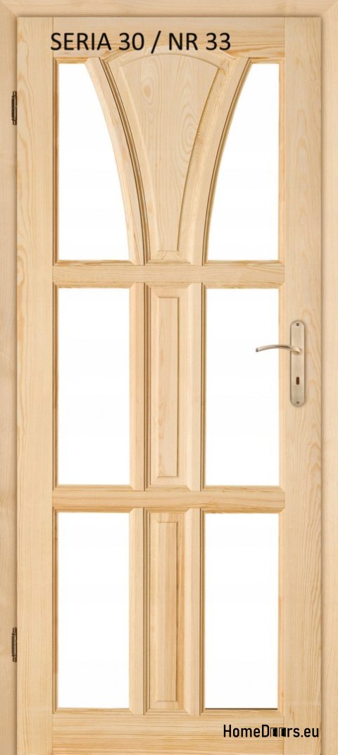 Portes en pin sans nœuds SÉRIE 30 n° 34 60/70/80/90 Portes en pin sans nœuds SÉRIE 30 n° 34 60/70/80/90