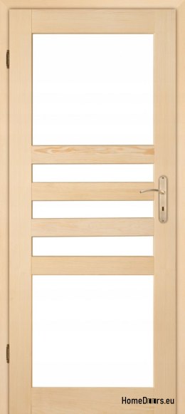 Porte de chambre en pin en bois ZEBRA 60/70/80/90